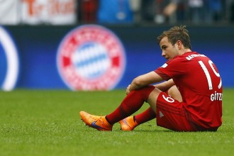 Unhappy Gotze