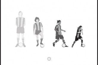 Cruyff Maradona Ronaldinho Messi