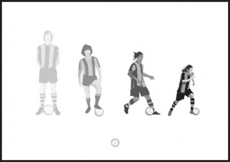 Cruyff Maradona Ronaldinho Messi