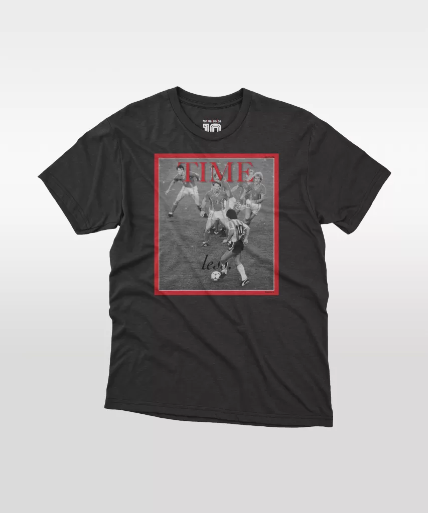 TIMEless: Maradona T-shirt in Black