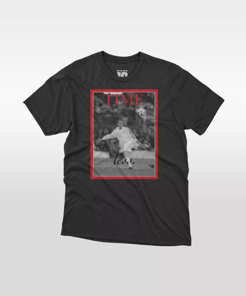 TIMEless: Zidane t-shirt in black